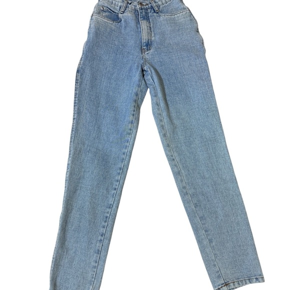 Stylish Light Blue High Rise Women's Jeans - Picture 2 of 6